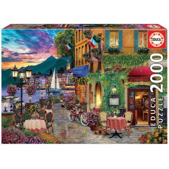 Puzzle 2000 pièces Educa Borrás Italian Fascino 96 x 68 cm carton - 1