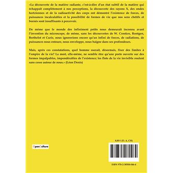 L'au-delà et la survivances des êtres