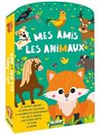 Mon P'tit Hemma - Mes amis les animaux - Ce coffret contient: 10 décors avec des stickers et des gom