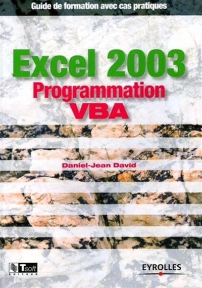 VBA pour Excel 2003