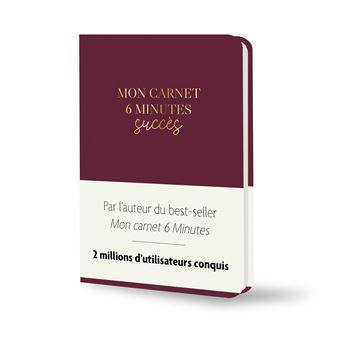 Mon carnet 6 minutes succès