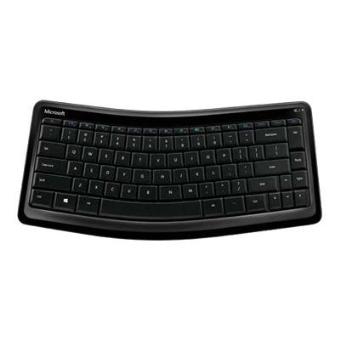 Clavier Bluetooth sans fil mince et léger Microsoft Surface Pro 7-Noir