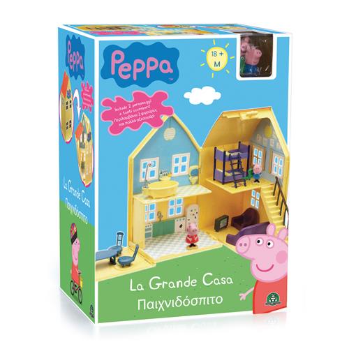 Ensemble de jeu maison pop-up Peppa Pig, maison peppa pig