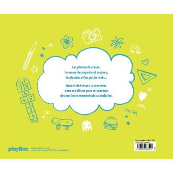 Mon album photos de classe - De la maternelle au lycée
