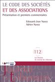 Le Code des sociétés et des associations