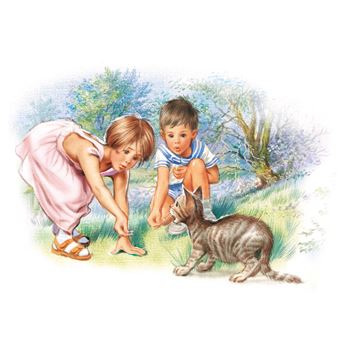 Martine et les bébés chats