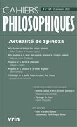 Actualité de Spinoza
