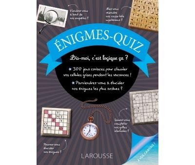 Cahier énigmes-quiz
