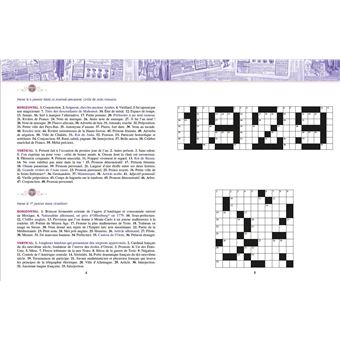 Viendrez vous à bout des grilles de 1929 ?