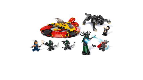 SUPER HEROES 76084 LA BATAILLE SUPRÊME POUR LA SURVIE D/'ASGARD LEGO