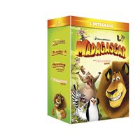 Coffret 100% Madagascar L'intégrale des 4 films DVD