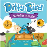 Ditty Bird Livre Sonore Interactif | Les Grands Ballets de Danse Classique pour Tout-Petits de 1 à 3 Ans | Livre sensoriel Musical, Parfait pour Les Petits Rats de l'Opéra | Jouet