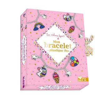 Mes  bracelet en plastique fou - mini coffret avec accessoires