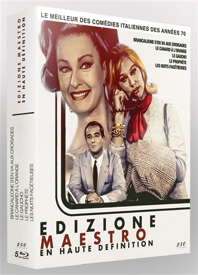 Coffret Le Meilleur des Edizione Maestro en HD 5 Films Blu-ray