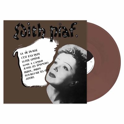 Gm Edition - Edith Piaf Femme Rose/Marron La Vie En Édition Limitée Vinyle