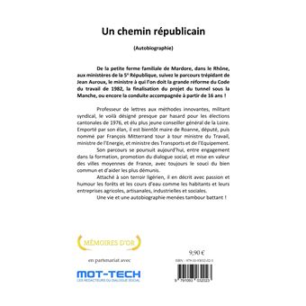 Un chemin républicain