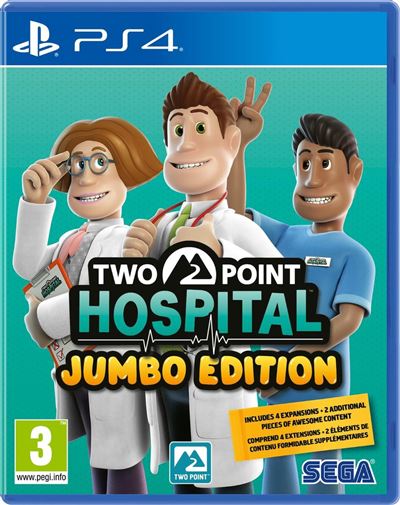 Two Point Hospital - Jumbo Edition FR/NL PS4