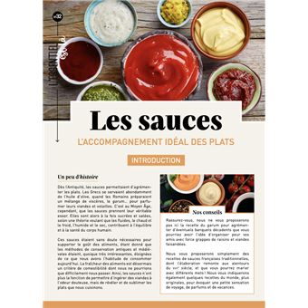 Les sauces