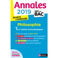 Philosophie Terminale Bac Livre Bd Soldes Fnac