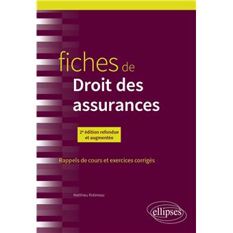 Fiches de Droit des assurances