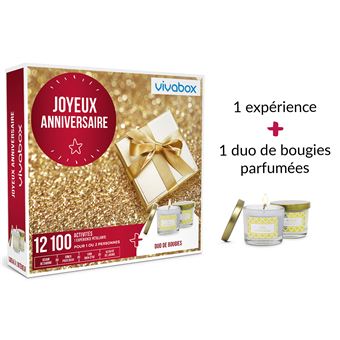 Vivabox Fr Joyeux Anniversaire Coffret Cadeau Fnac Be Fnac