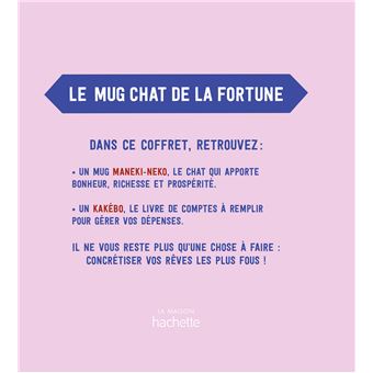 Coffret Le Mug Chat de la fortune