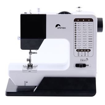 Machine à coudre Ohmex SEW 3800 Blanc et Noir