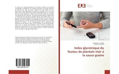 Index glycemique du foutou de plantain mur a la sauce graine