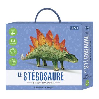 3D Dinosaures. Le stégosaure