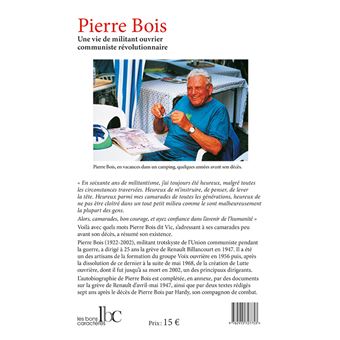 Vie de militant ouvrier communiste révolutionnaire (Une)