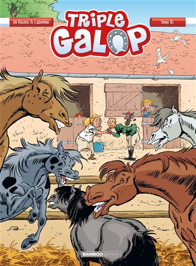 Triple Galop - Christophe Cazenove - cartonné