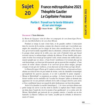 Annales Brevet 2022 Français