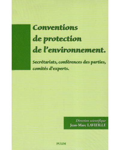Conventions de protection de l'environnement