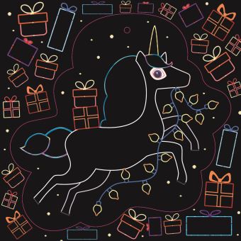 Cartes à gratter - Licornes