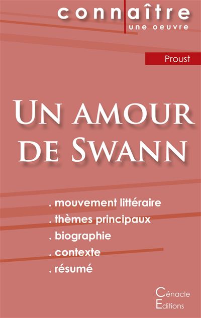 Fiche de lecture Un amour de Swann de Marcel Proust