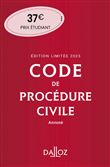 Code de procédure civile 2023 114ed édition limitée - Annoté