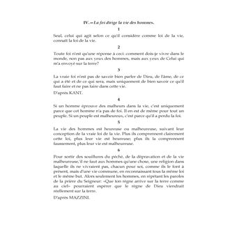 La Pensée de l'Humanité