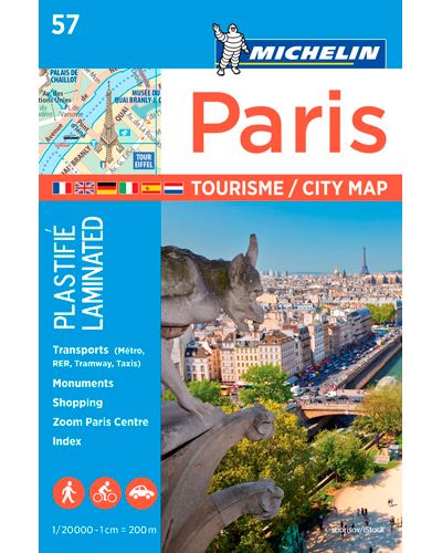 Plan Paris Tourisme Michelin