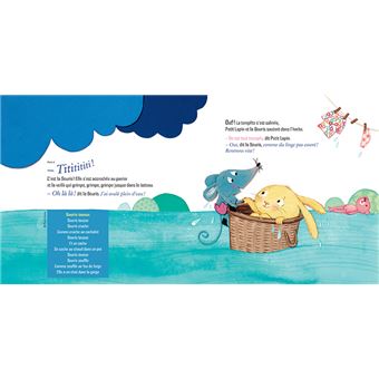 La Lessive de Petit Lapin, Livre-CD