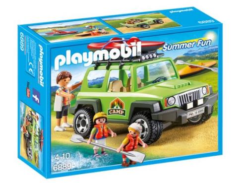 Playmobil Summer Fun 6889 4x4 de randonnée avec kayaks