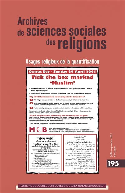 Archives de sciences sociales des religions -  Collectif - broché
