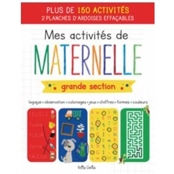 Mes activités de maternelle moyenne section