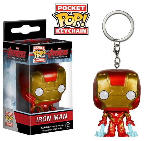 Porte-clés Funko Pocket Pop Avengers 2 Iron Man 4 cm