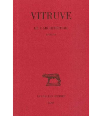 De l' Architecture. Livre III