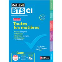 Toutes les matières BTS Commerce International - Réflexe N° 15
