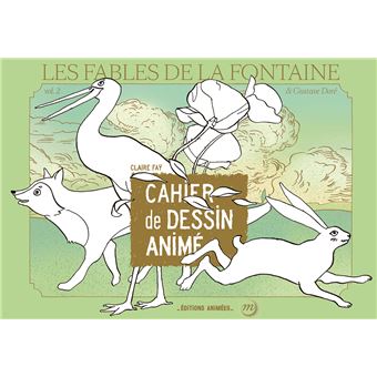 Les Fables de La Fontaine & Gustave Doré - Cahier de dessin Animé