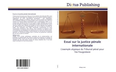 Essai sur la justice penale internationale - l'exemple atypi