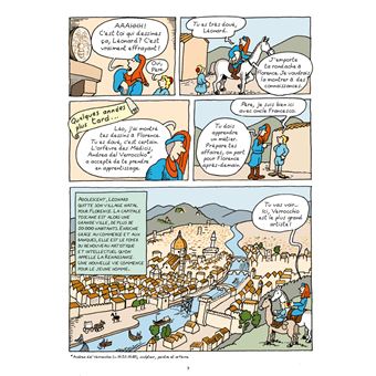 L'Histoire de l'Art en BD - Léonard de Vinci