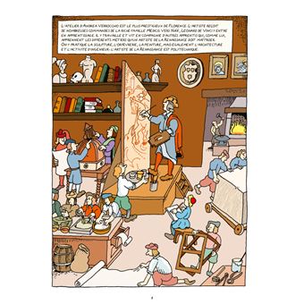 L'Histoire de l'Art en BD - Léonard de Vinci