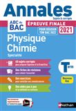 Annales BAC 2021 Physique Chimie Term - Corrigé